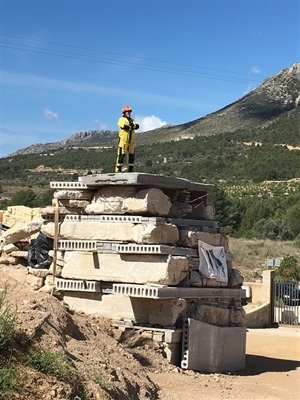 El Campo de Entrenamiento de Perros de Rescate de La Nucía está en la partida de RotesLa Nucia CRescate Perrros Castellon 2 2018