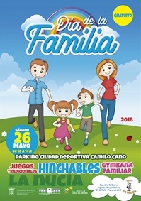 La Nucia Cartel Dia de la Familia 2018