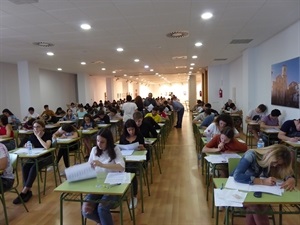 L'Auditori de La Nucía fue una de los dos lugares donde se desarrollaron los exámenes