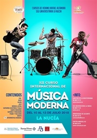 La Nucia Cartel Seu Curso Verano MModerna 2018