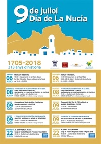 La Nucia cartel 9 de julio 2018 2