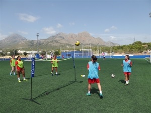 Una de las novedades de este año es el fútbol femenino