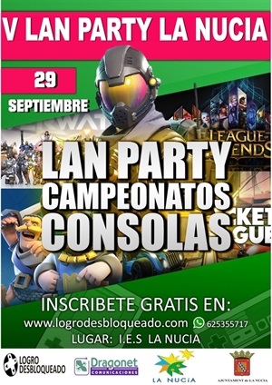 Cartel de la Party Tecnológica 2018