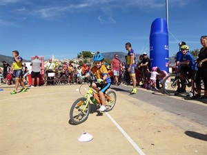 74 niños y niñas han participado en la Gincana Ciclista