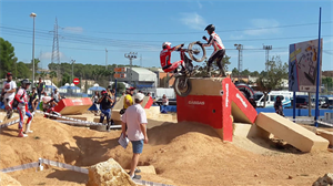 #LaNuciaCiudadDelDeporte acogió la octava prueba del Autonómico de trial