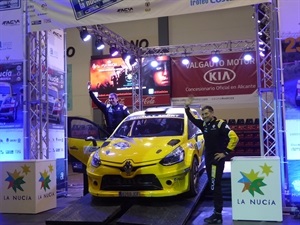 Miguel Fuster quedó 2º en el Rally de La Nucía de 2017