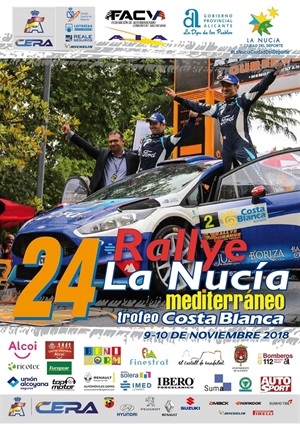Cartel del Rallye La Nucía 2018