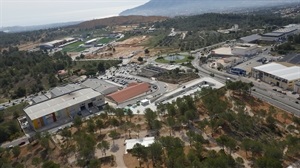 Imagen aérea del Polígono Industrial La Nucía