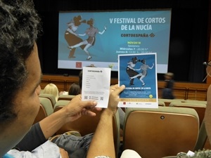 Ayer miércoles se celebró al primera sesión del V Festival de Cortos de La Nucía