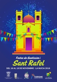 La Nucia Cartel Festes Sant Rafel 2018 2