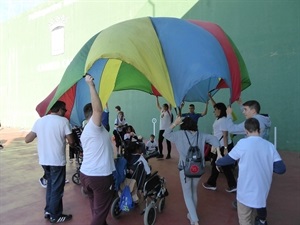 Se han organizado actividades para que disfrutaran todos los alumnos, fomentando el deporte inclusivo