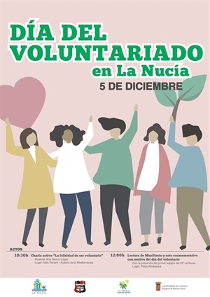 La Nucía cartel Día del Voluntariado 2018