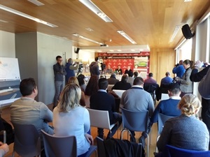 Más de 30 periodistas han acudido a la Rueda de Prensa del Balance del Año