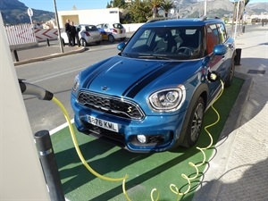 En 2020 se han realizado ya 744 recargas de vehículos eléctricos