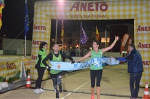 Entrada de la ganadora de la Sansilvestre, Gemma Ann Selbi