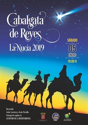 La nucia Cartel Cabalgata Reyes 2019