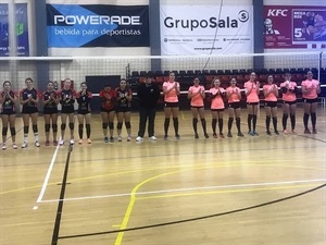 Las juveniles vencieron por 3-0 al Benissa en el Pabellón Camilo Cano