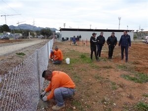 La “Pista Canina de Agility” estará finalizada a mediados del mes de febrero y supondrá una inversión municipal de 20.000 €