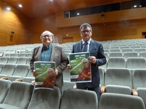 Presentación del "Foro deportivo" con Toni Cabot, organizador y periodista Información y Pedro Lloret, concejal de Cultura