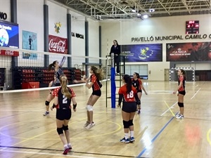 El juvenil del Club Voleibol La Nucía ganó frente al Altea