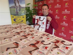 Sergio Villalba, concejal de Deportes, en la presentación de La Nucía Sport Xperience