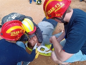 Los jóvenes noruegos realizaron participaron en un simulacro de terremoto