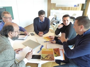 En la reunión se han tratado temas de organización y coordinación para perfilar el Campeonato de España de Atletismo