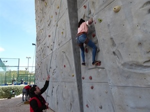 La Escalada es otra de las actividades de esta LNXE 2019