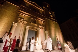 Una imagen de la escenificación teatral de La Passió el año pasado
