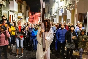 Jesucristo recorriendo las calles de La Nucía