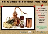 La Nucia Cartel  Taller elaboracion Bebidas tradicionales abril 2019