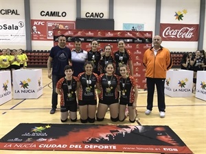 El Infantil “A” de Club Voleibol La Nucía jugará la próxima temporada en categoría preferente