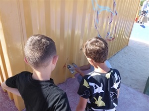 Los jóvenes de La Nucía aprendieron más sobre el arte del Grafiti