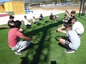 El Taller de Parkour sirvió para conocer más sobre este deporte urbano