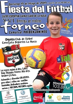 La Nucia cartel trofeos torneo prebenjamines 2019