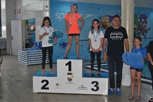 El oro fue para Brianna Alvarez y la medalla de plata para Chantal Ummels en categoría alevín (naciadas en 2007)