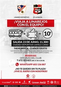 CF La Nucia Cartel Viaje Linares 2019