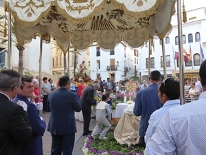 La procesión se celebra cada año el domingo más próximo al jueves de Corpus Cristi