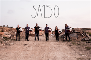 Portada del disco del grupo de rock celta "SAL 150"