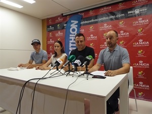 José María Joya, Jefe Producto “Rockrider” de Decathlon España durante su intervención en la rueda de prensa
