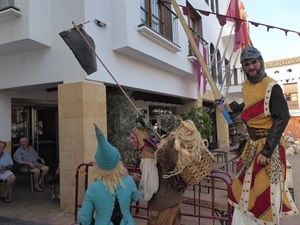 Animación y teatro de calle en el Mercado Medieval de La Nucía