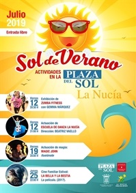 La Nucia Cartel Sol Verano 2019