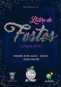 La Nucia cartel Present Llibre F 2019