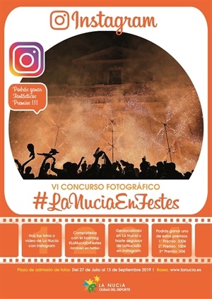 Para el concurso #LaNuciaEnFestes se pueden publicar fotografías con este hashtag  hasta el 13 de septiembre