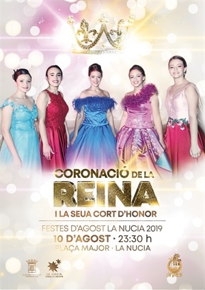 Cartel de la Coronació de la reina 2019