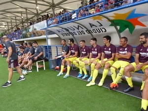 Iborra, Albiol, Cazorla en el banquillo del Villarreal, jugarían en al segunda parte