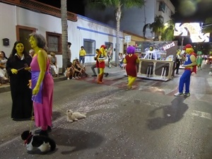 Los Simpson y la recreación de los personajes de Springfiel de la Penya Els Grillats fueron los ganadores de la Cabalgata