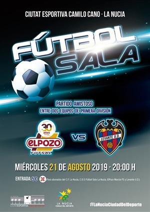 La Nucia Cartel futbol sala el pozo ok 2019