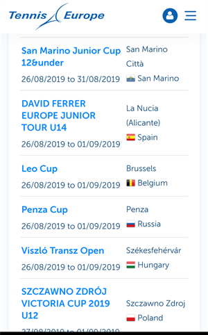 Este torneo en La Nucia stá incluido dentro del circuito “Tennis Europe Junior Tour”