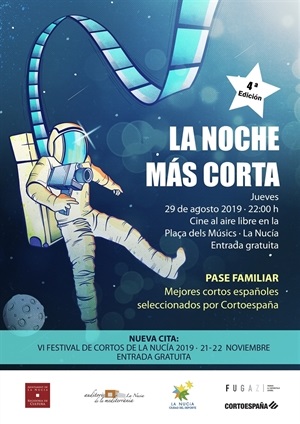 Cartel de "La Noche Más Corta" 2019 de La Nucía